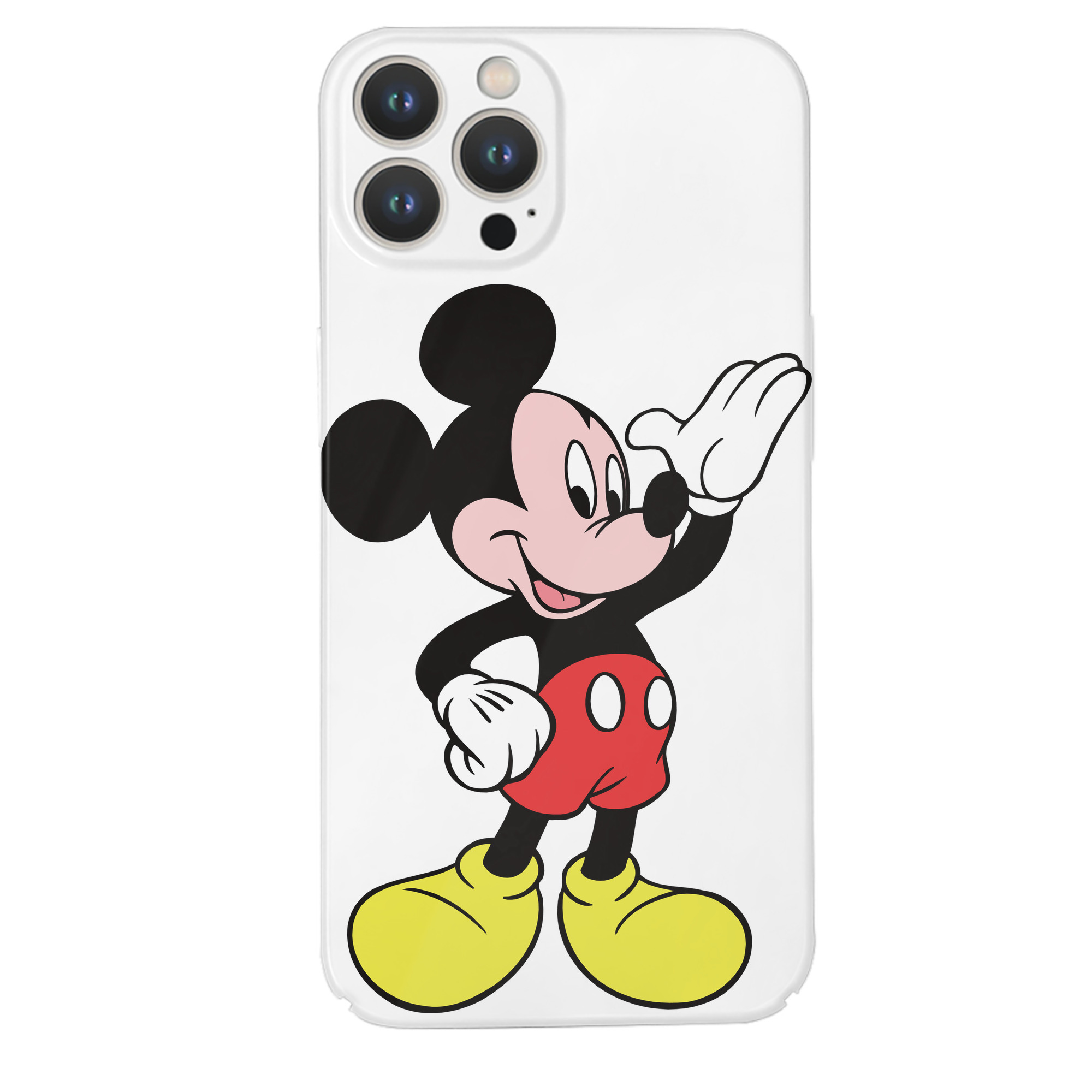 （画像用） ミッキーマウス Mickey Mouse 【iPhone 14シリーズ対応】ハードケース